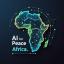 AI for Peace Africa - White logo for dark backgrounds representing organizational identity