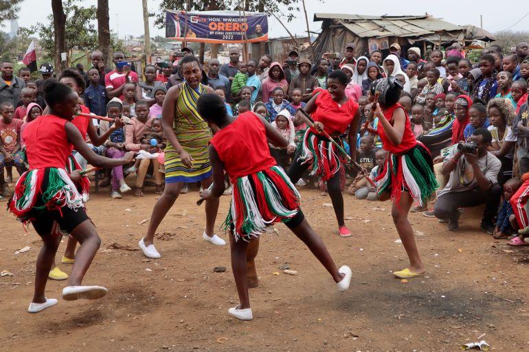 Young people using technology for peace